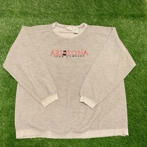 Arizona Jean Company Light Gray Crewneck Sweater
